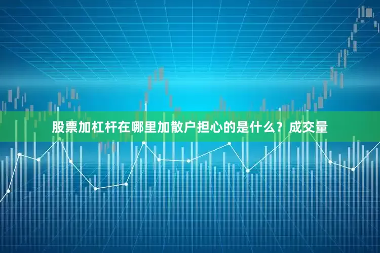 股票加杠杆在哪里加散户担心的是什么？成交量